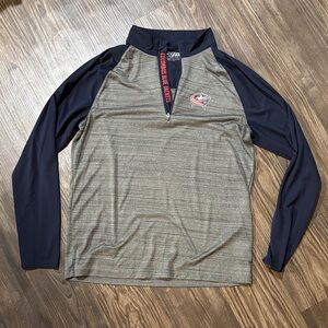 Columbus Blue Jackets 1/4-Zip Pullover